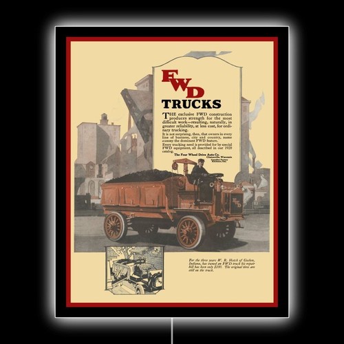 1920 four wheel - four, trucks