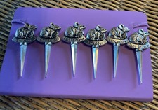 Silver  Plated Set Of 6 Mice