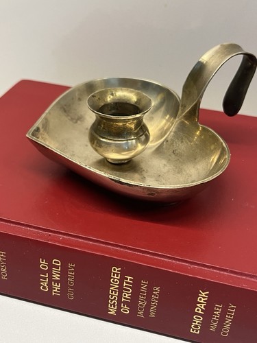 Vintage solid brass - solid, chamber