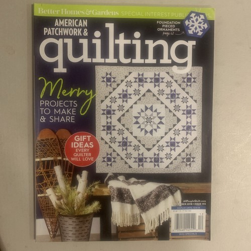 American patchwork quilting - &,