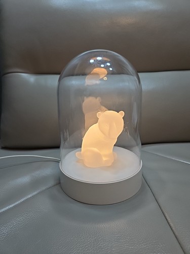 Ikea polar bear domed - bear, lamp