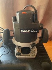 Trend T9E Plunge Router Set + Case + Accessories + Excellent Cond. Used once