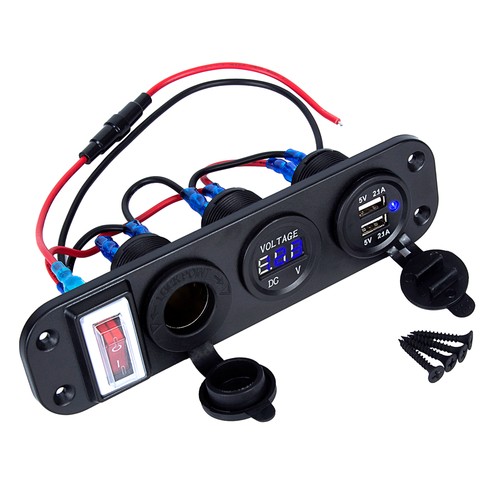 Digital voltmeter 12v power - 12v,