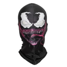 Scary Venom Full Mask Balaclava Helmet Hero Monster Hood Halloween Prop Cosplay