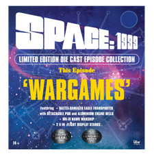 Space 1999 Wargames Battle Damaged Eagle Transporter & Mk IX Hawk Warship 1500