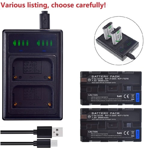 F550 battery charger for - battery,