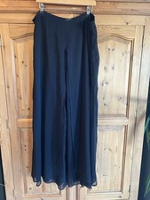 NITYA Black Wide Leg Overlay