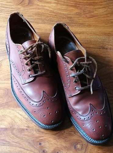 Vintage brown leather charles - vintage,