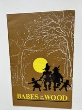 Babes the wood pantomime - babes, in