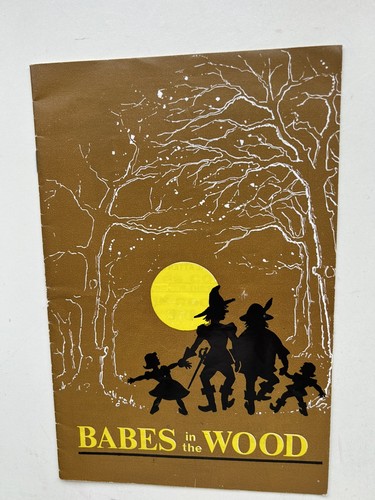 Babes the wood pantomime - babes,