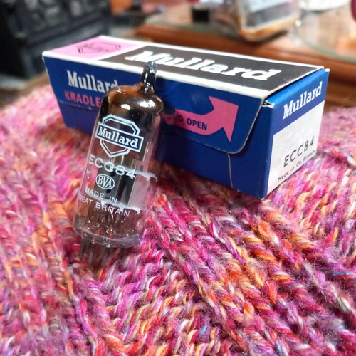 Mullard british ecc84 valve - mullard,