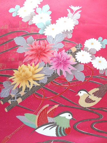 Ayane flowers water birds - [ayane],