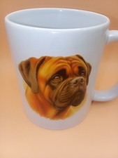 lovely  bull mastiff dog mug