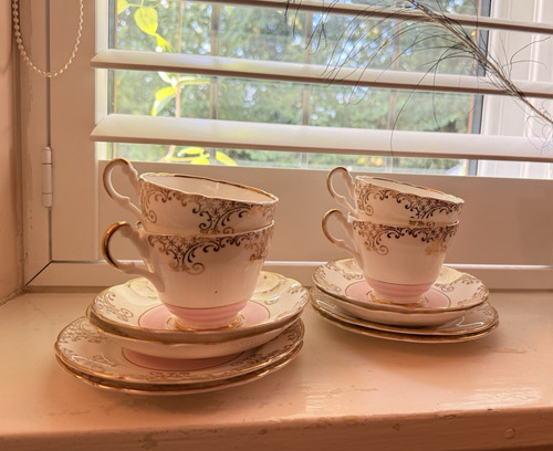 Vintage regency bone china - bone, tea