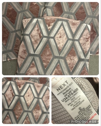 Next sofa cushion covers - next, pink