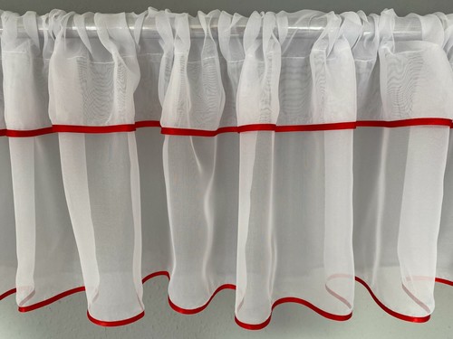 Cafe net pelmet curtain voile - ,