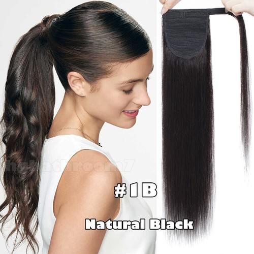 Thick real claw ponytail - claw, clip