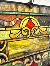 Vintage Antique Stained Glass