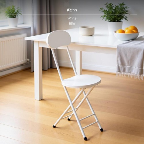 Compact folding dining chair - dining,