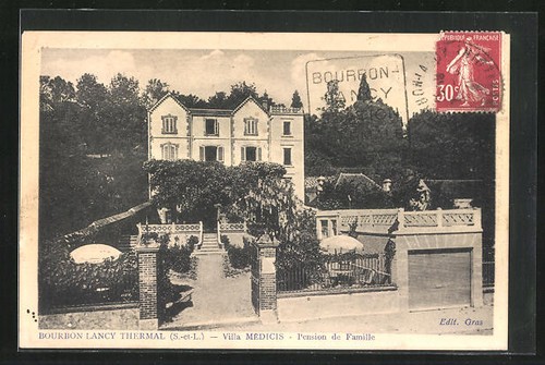 Old postcard bourbon lancy - old, bourbon-lancy