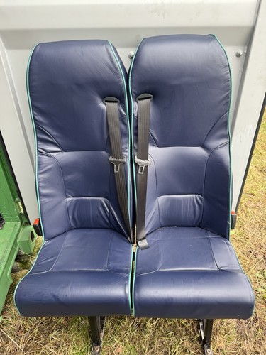 Leather minibus seats - leather,