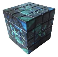 Alien Rubix Cube Herb Grinder