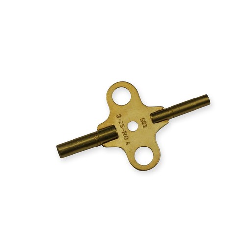 Value clock brass winding key - brass,