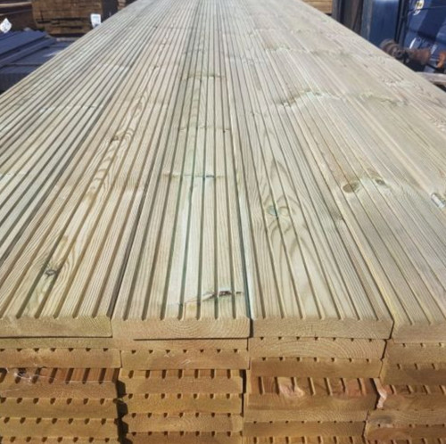 Pressure treated decking - pressure,