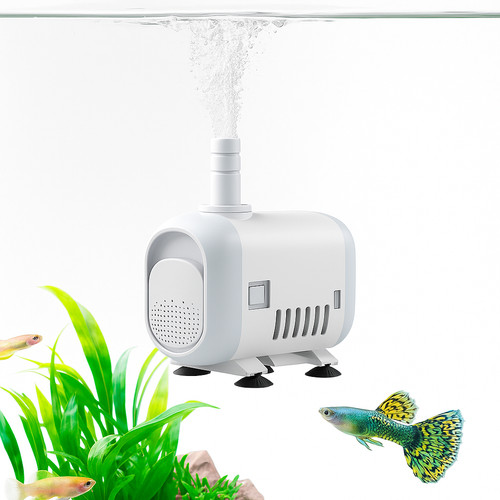 Quiet submersible aquarium - quiet,