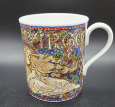 Vtg Royal Worcester ZODIAC MUG VIRGO Fine Bone China 3⅝" Astrology 1991