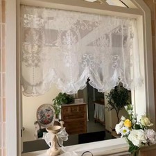 Home Kitchen Cafe Lace Valance