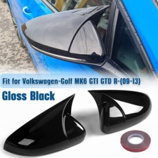 GLOSS BLACK DOOR WING MIRROR