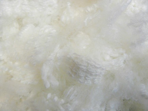 Heavy uncarded polyester - polyester, fibre
