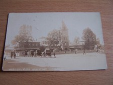 Vintage RP Postcard Municipal Buildings Market Square Kimberley South Africa