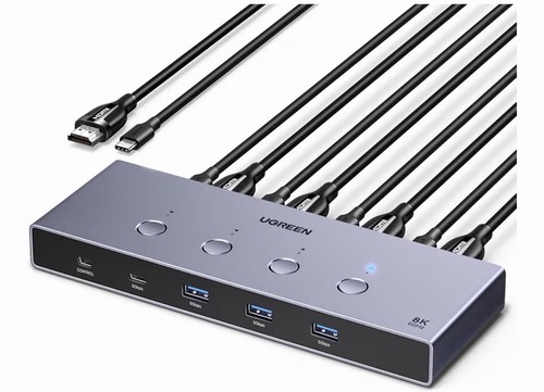 Ugreen hdmi kvm - switch, 1