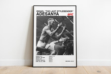Israel Adesanya UFC Poster