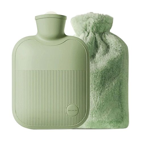 500ml hot water bottle with - hot,