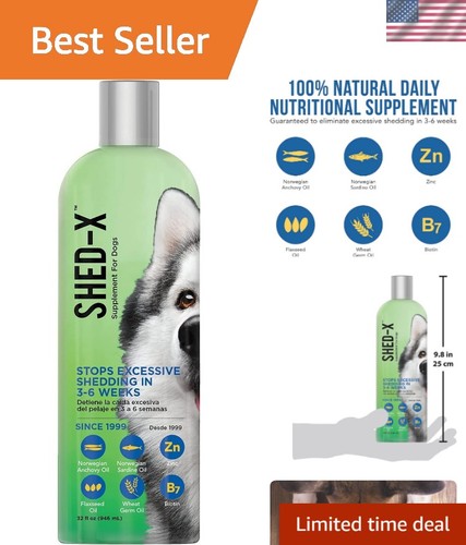 Shed liquid dog supplement - shed-x,