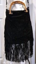 DSquared 2 Black Suede Fringe