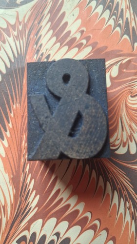 Wooden letterpress printing - wooden,