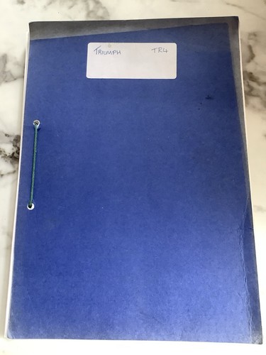 Triumph tr4 spare parts - -,
