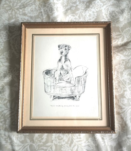 Vintage print pencil drawing - vintage,