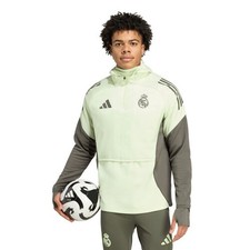 Real Madrid adidas Training Winter Top - Green