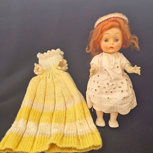 Vintage knitted toilet roll - toilet,