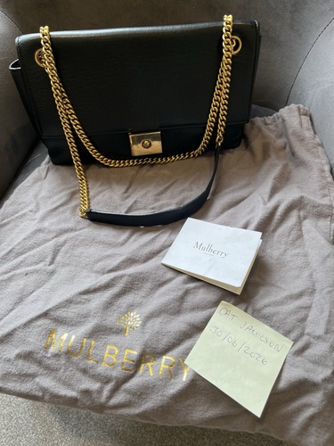 Mulberry cheyne black shoulder - black,