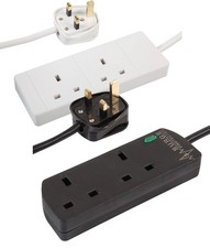 2 Two Gang Extension Lead 13A