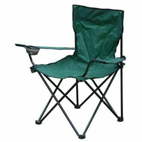 Green folding camping - camping, caravan