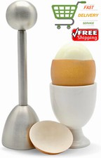 Egg Cracker Topper Eggshell
