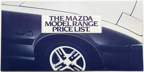 Original mazda model range - original,