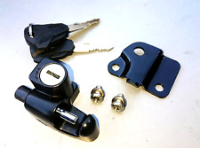 HONDA CB450DX 88/93 - NEW HELMET LOCK WITH MOUNTING PLATE AND SCREWS